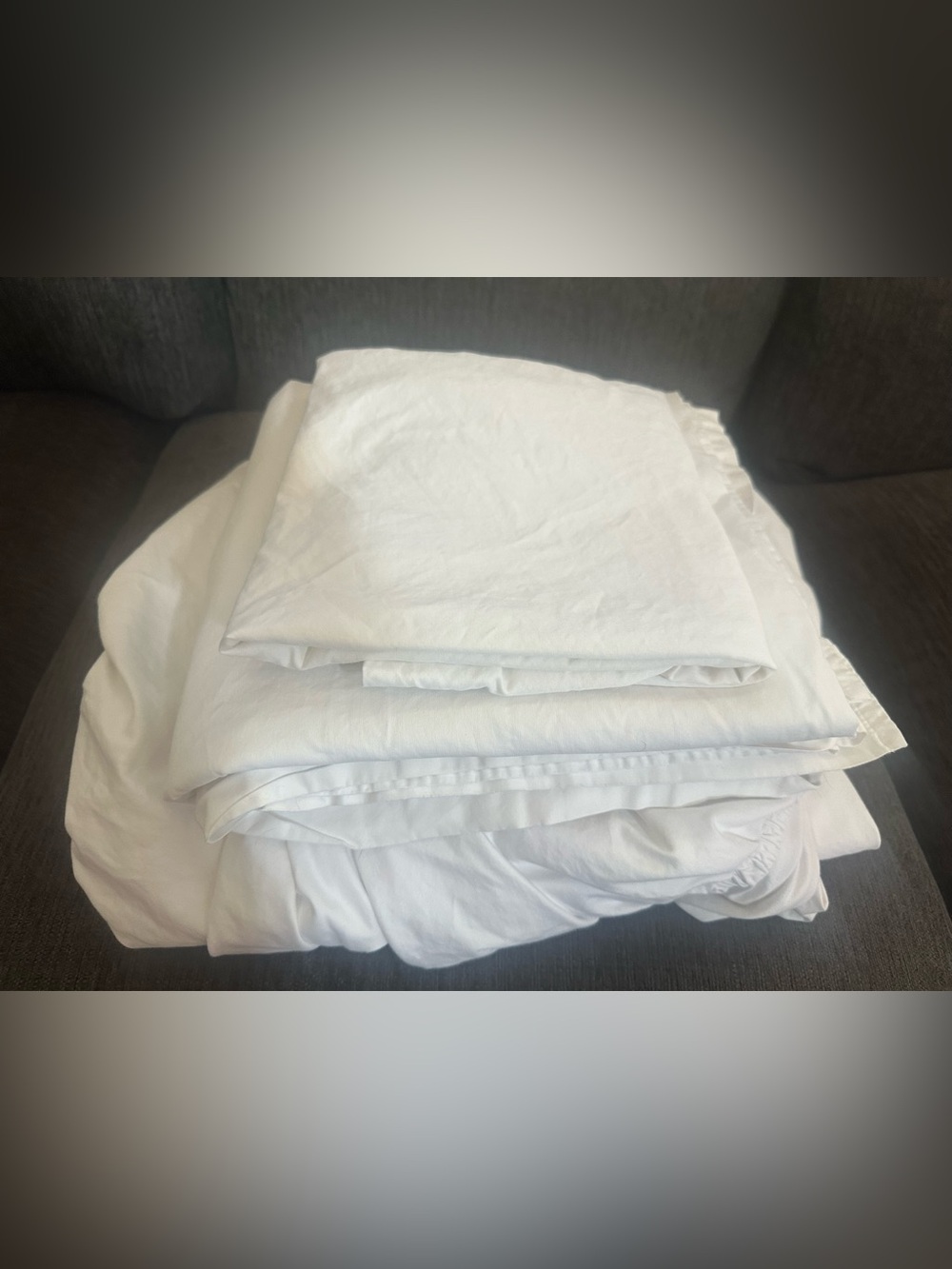 King Solid Performance 400 Thread Count Sheet Set White - Threshold™